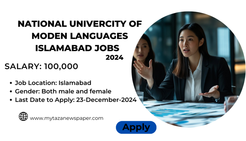 Latest National University of Modern Languages Islamabad Jobs 2024 - Apply Now for UDC & LDC Positions