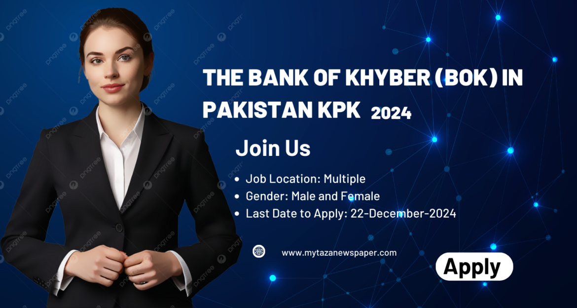 Bank of Khyber Jobs 2024